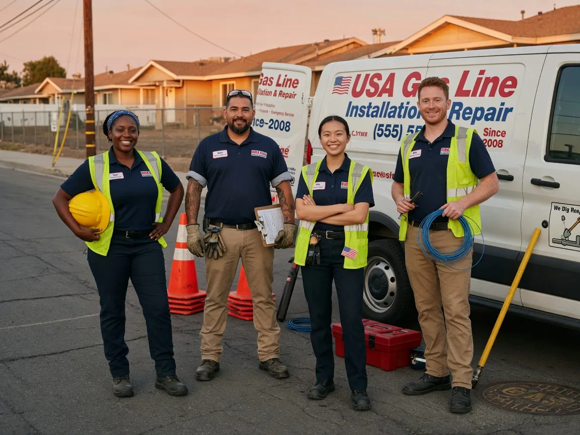 Gas Line Installation company in Dickey, ND